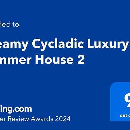 Dreamy Cycladic Luxury Summer House 2 Sotiras Exterior foto