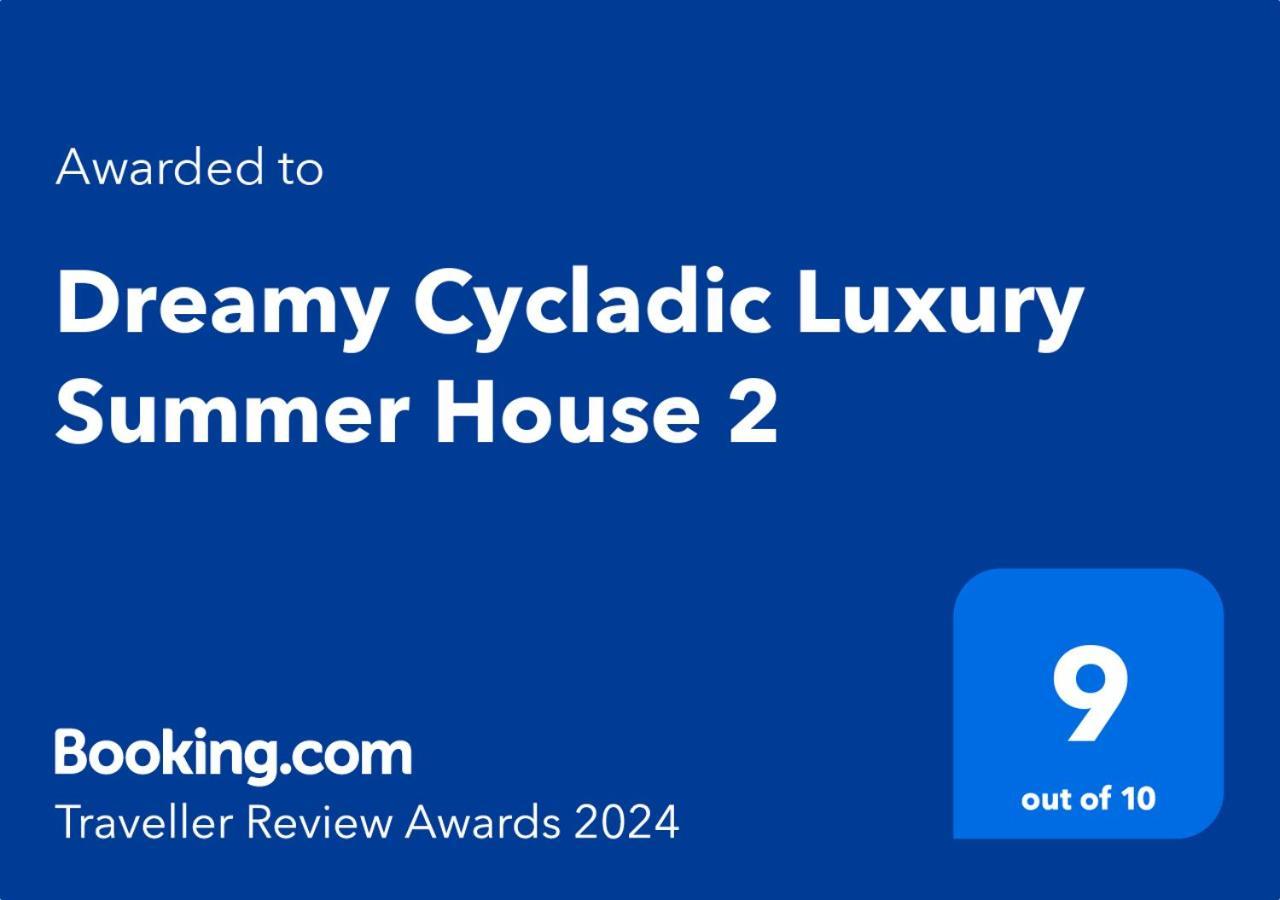 Dreamy Cycladic Luxury Summer House 2 Sotiras Exterior foto